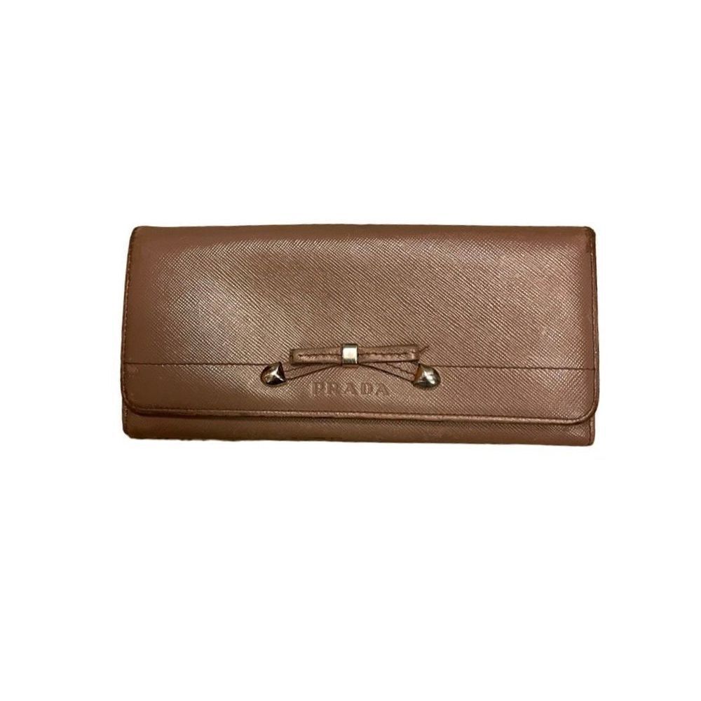 Prada Leather Wallet - Pink